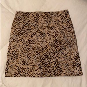 Brandy Melville Cheetah Skirt